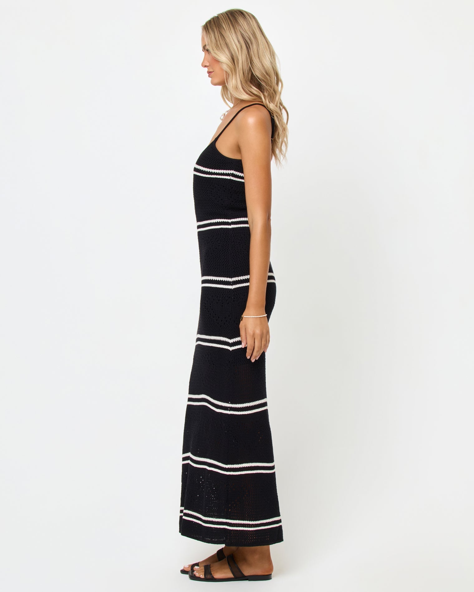Heart To Heart Dress | Black Cream