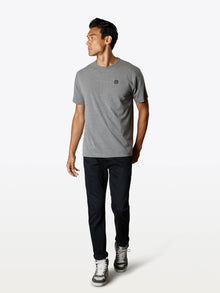 Mens | Branded Frame Tee - Relaxed-Fit Cotton PYCA | Heather Grey