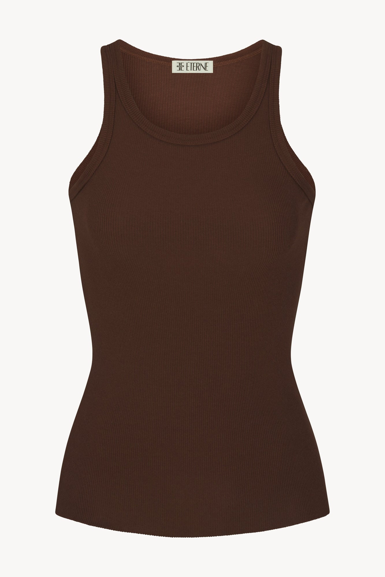 HIGH NECK FITTED TANK - ETERNE
