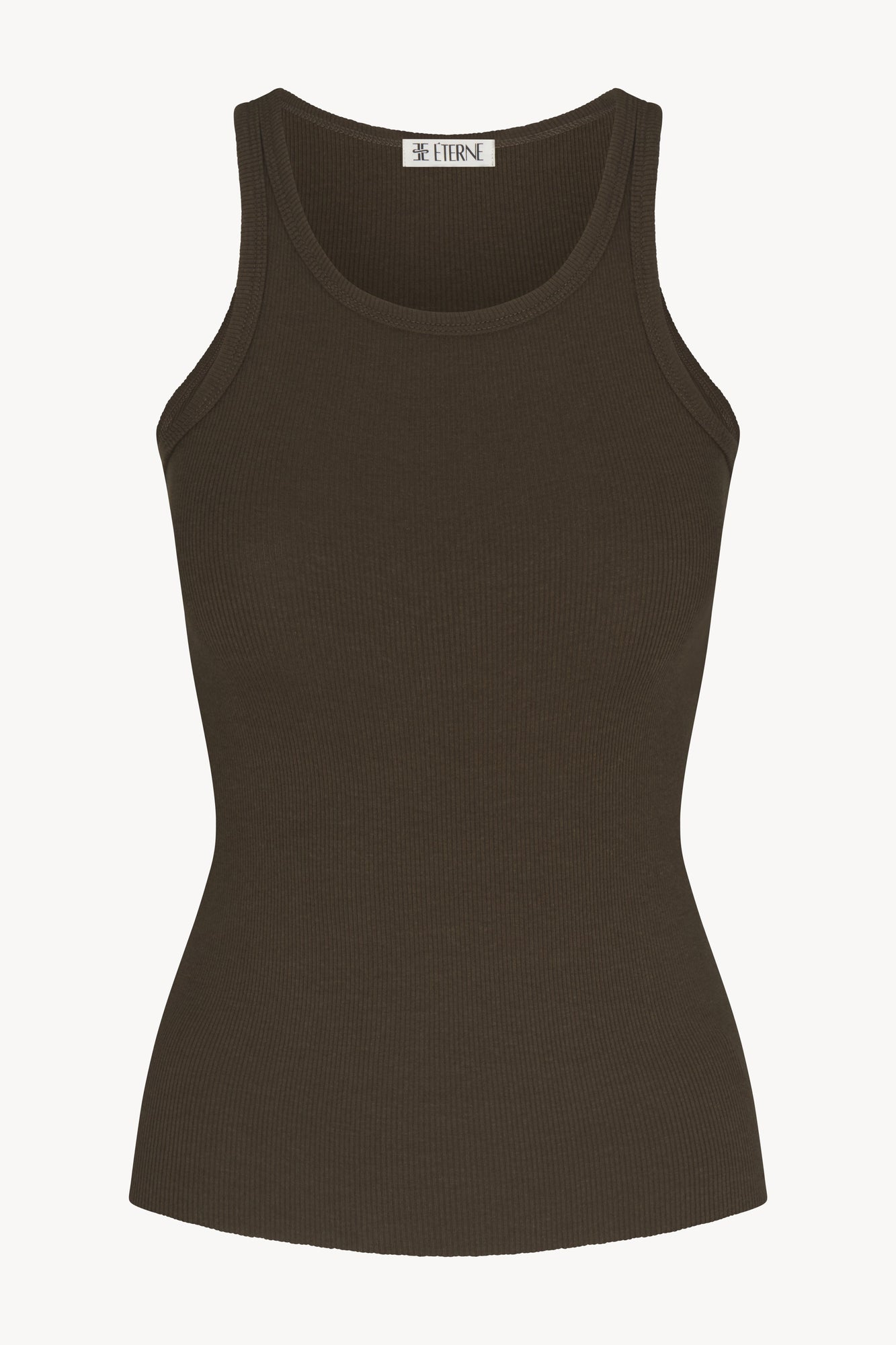 HIGH NECK FITTED TANK - ETERNE