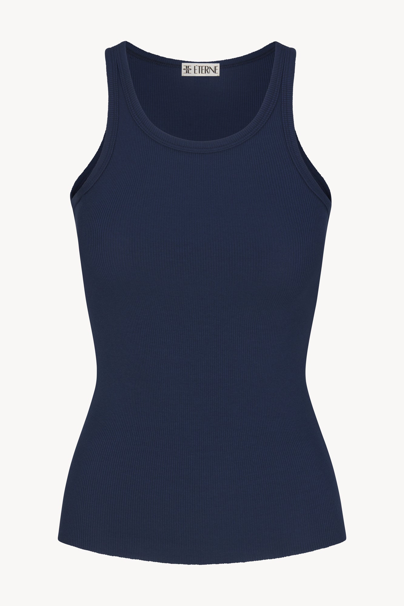 HIGH NECK FITTED TANK - ETERNE