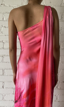 Womens | Abira Poly Satin Lycra Long Dress | Multicolor