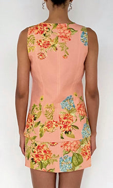 Womens | Dhun Linen Cotton Vest | Multi