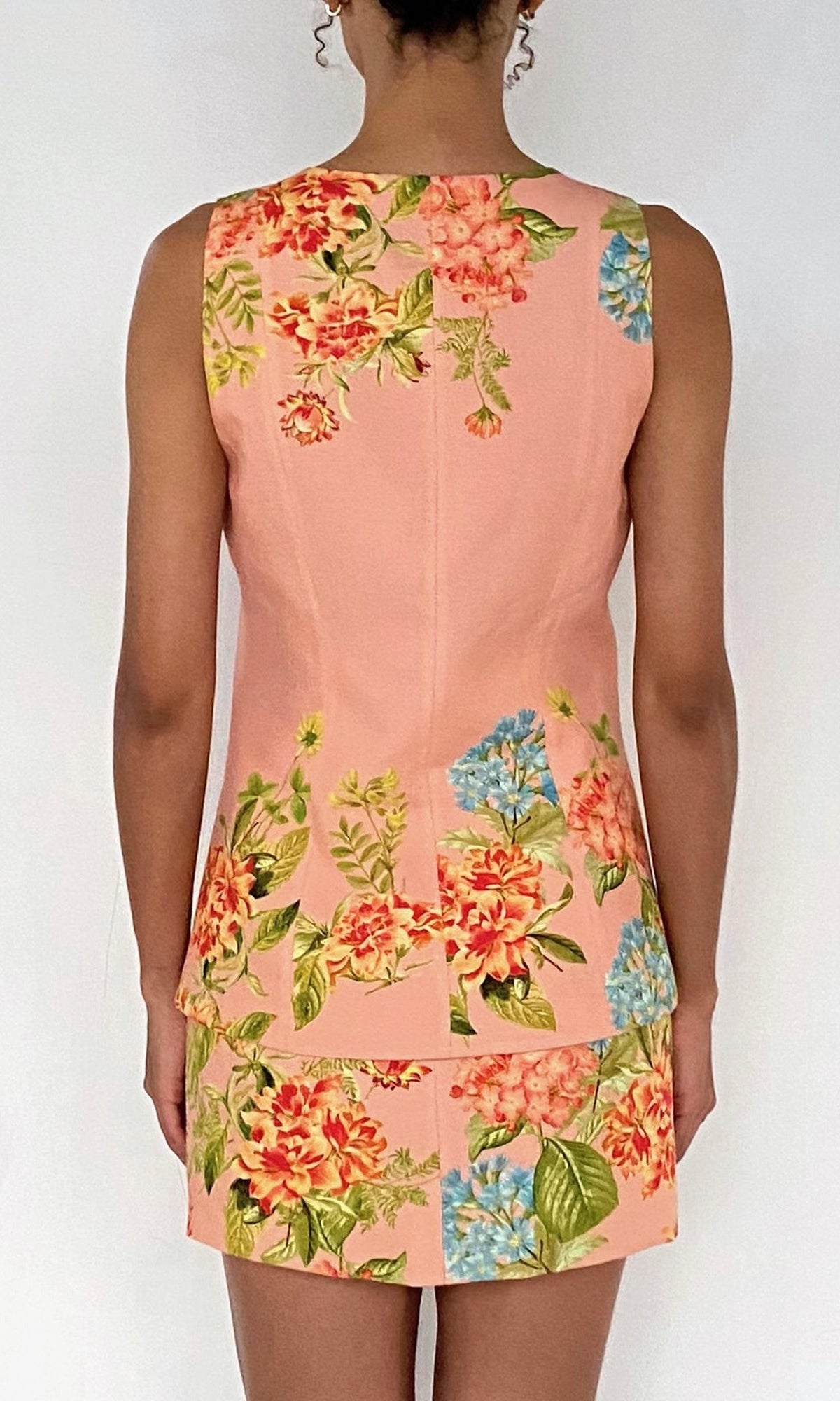 Womens | Dhun Linen Cotton Vest | Multi