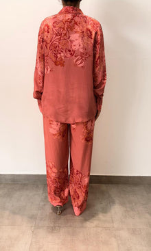 Hemant And Nandita | Inv Viscose Crepe Pant | Vine Floral