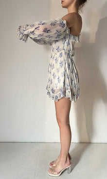 Womens | Inv Viscose Romper | White/Blue