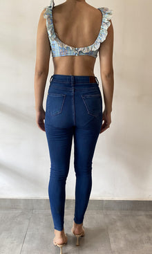 Hemant And Nandita | Inv Cotton Top | Blue Multi