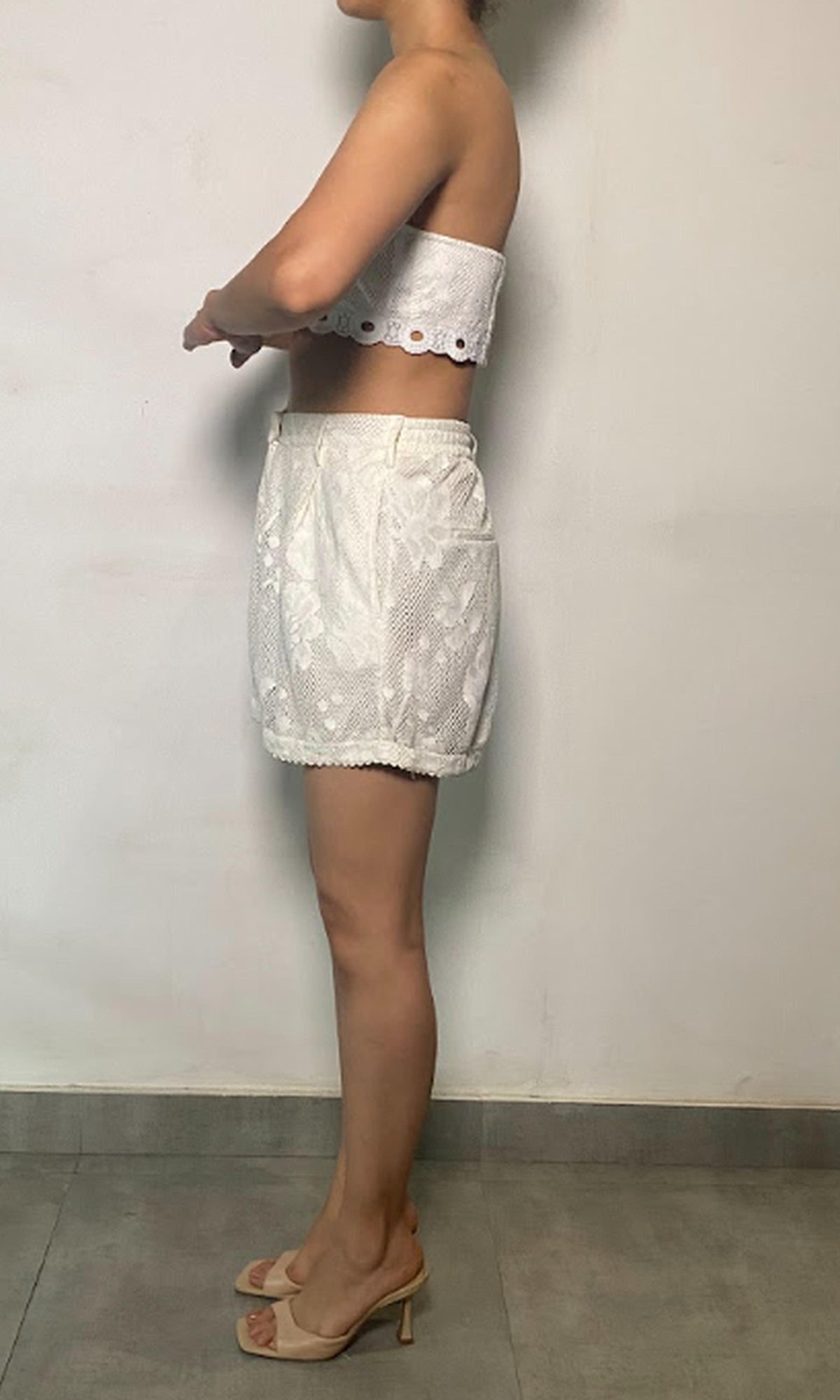 Hemant And Nandita | Nysa Cotton Top | White
