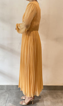 Hemant And Nandita | SL Viscose Long Dress | Peach