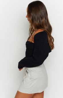 Harleigh Chino Mini Skirt | Cream