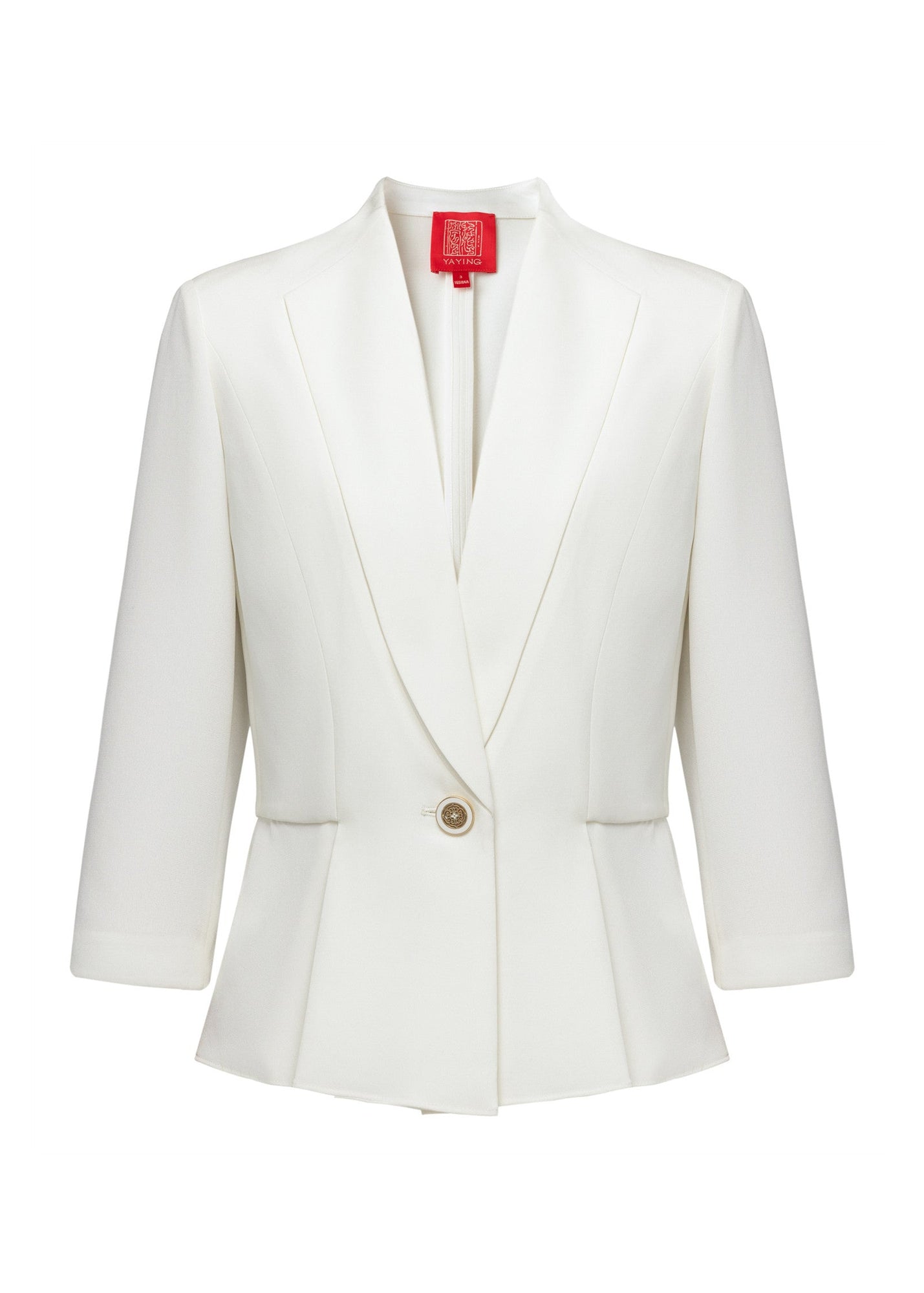 Heavyweight Silk Jacket | White