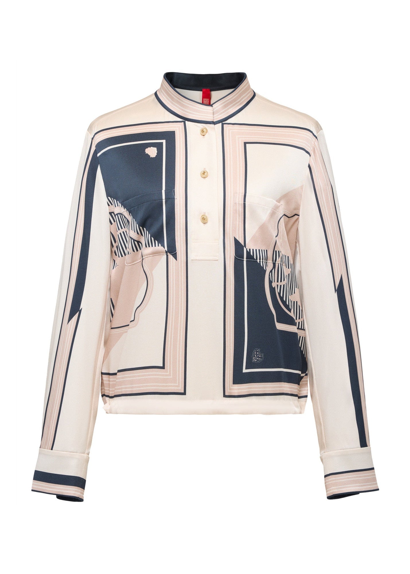 Heavyweight Silk Shirt | Beige