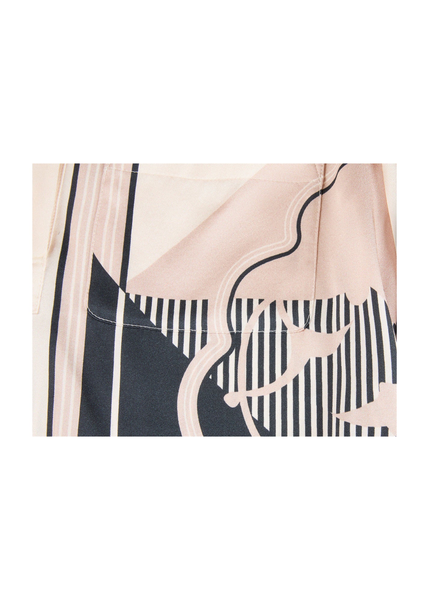 Heavyweight Silk Shirt | Beige