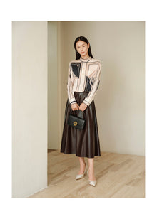 Heavyweight Silk Shirt | Beige