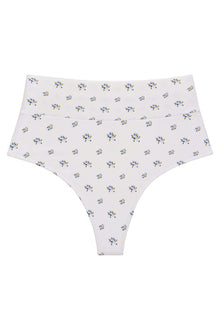 Full Coverage High Rise Bikini Bottom | Heidi Floral