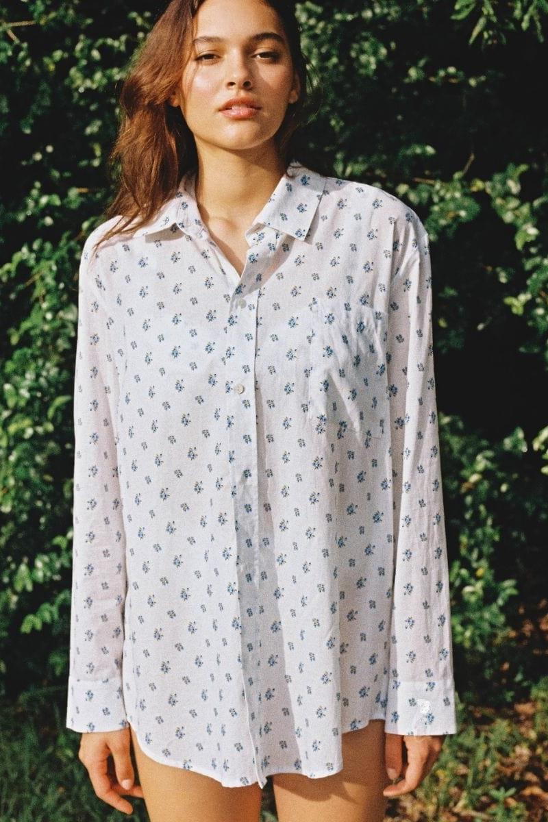 Long Sleeve Button Down Shirt | Heidi Floral