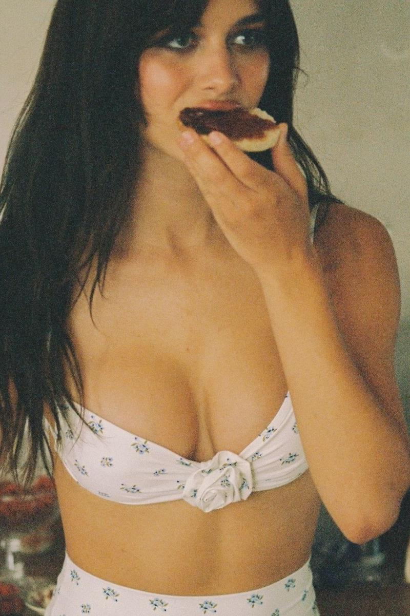 Devin Rosa Bikini Top | Heidi Floral