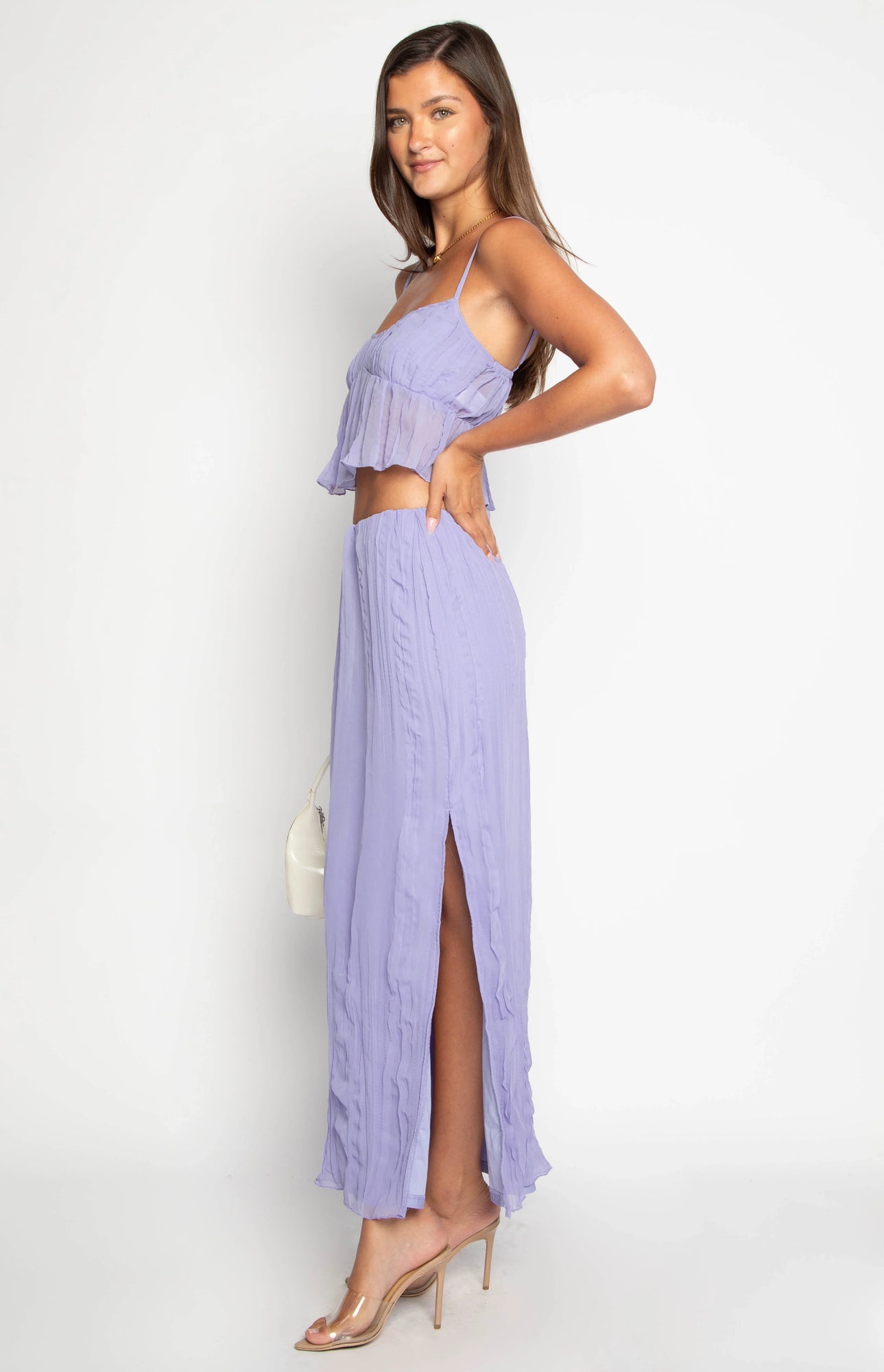 Her Moment Maxi Skirt | Purple