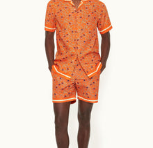 Hibbert Wonder Full Print Classic Fit Capri Collar Shirt | Havana Sun