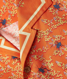 Hibbert Wonder Full Print Classic Fit Capri Collar Shirt | Havana Sun