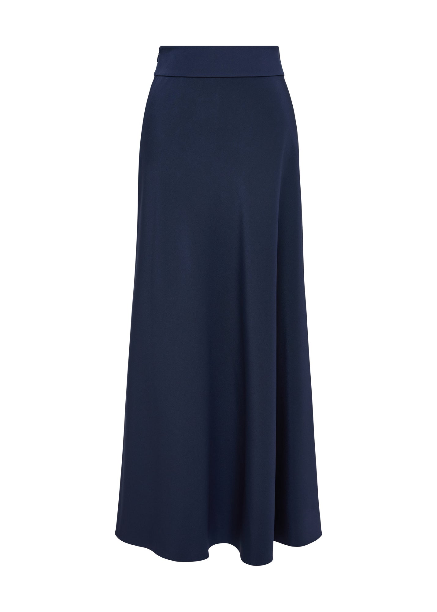 High-Waisted Maxi Skirt | Navy