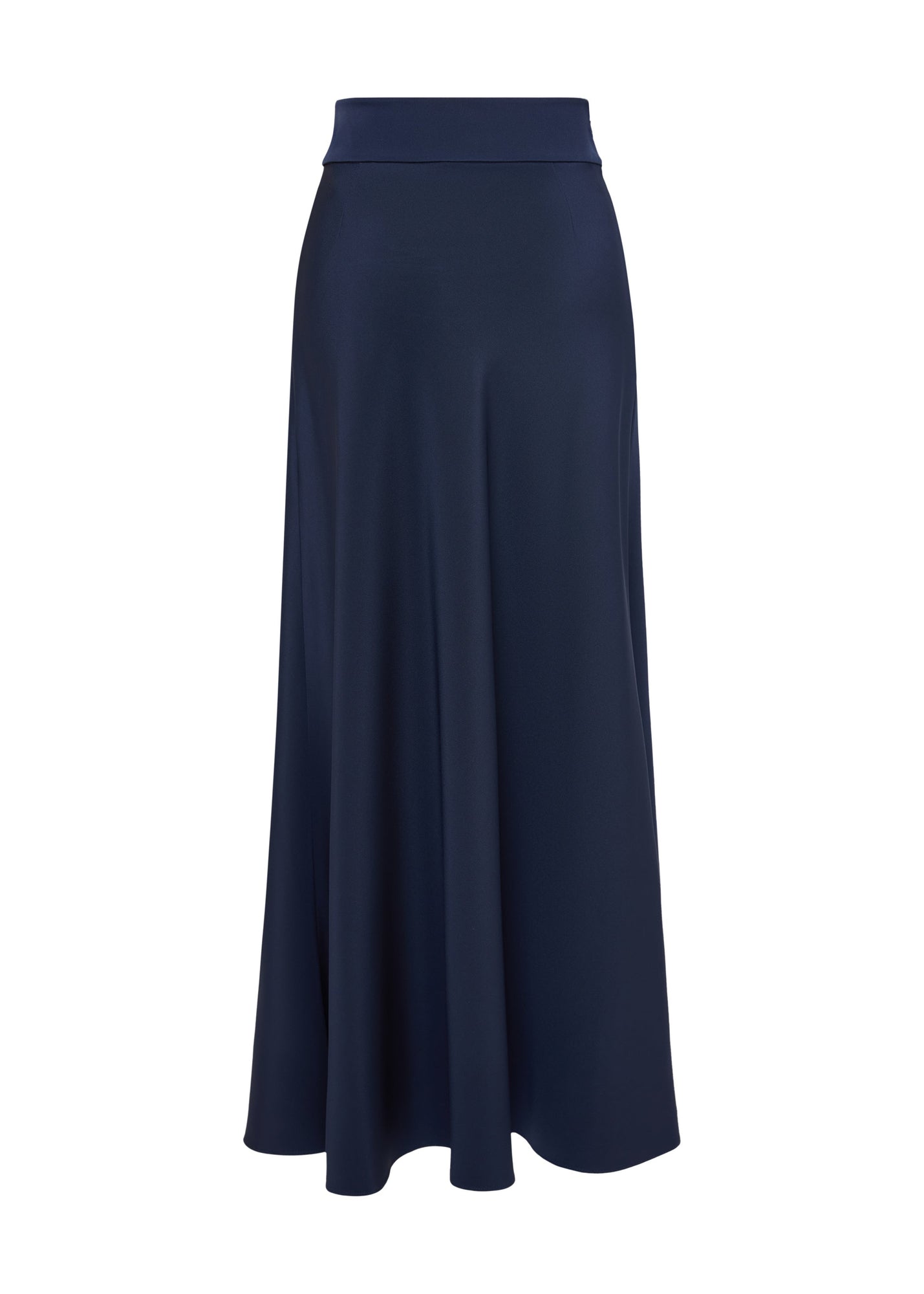 High-Waisted Maxi Skirt | Navy