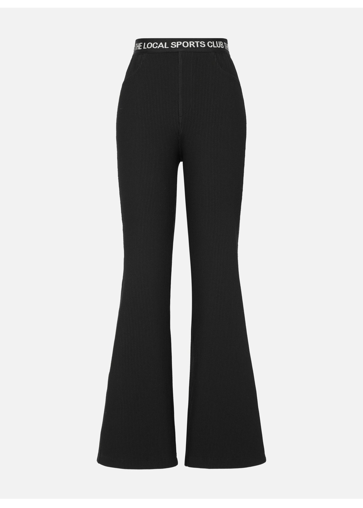 High-Waisted Wide-Leg Trouser | Black
