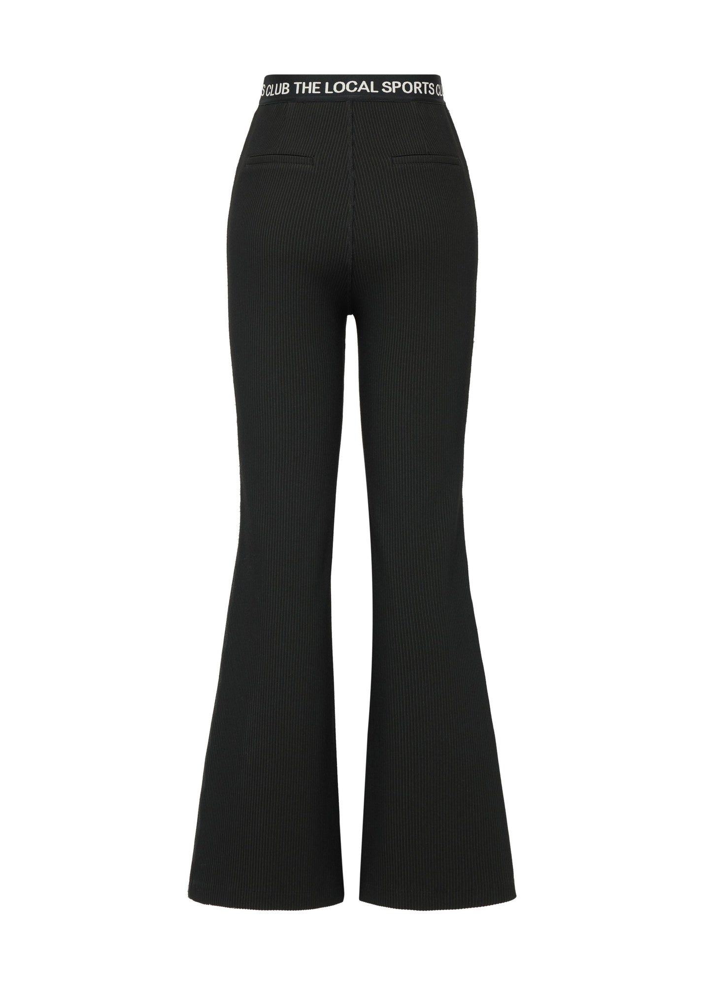 High-Waisted Wide-Leg Trouser | Black