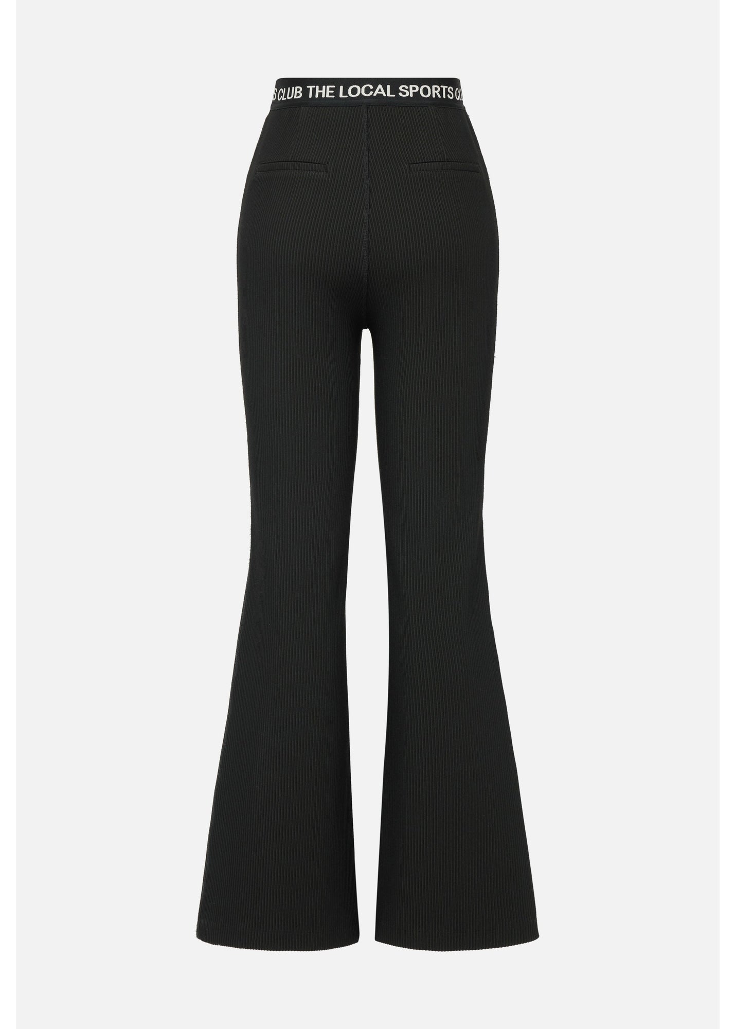 High-Waisted Wide-Leg Trouser | Black