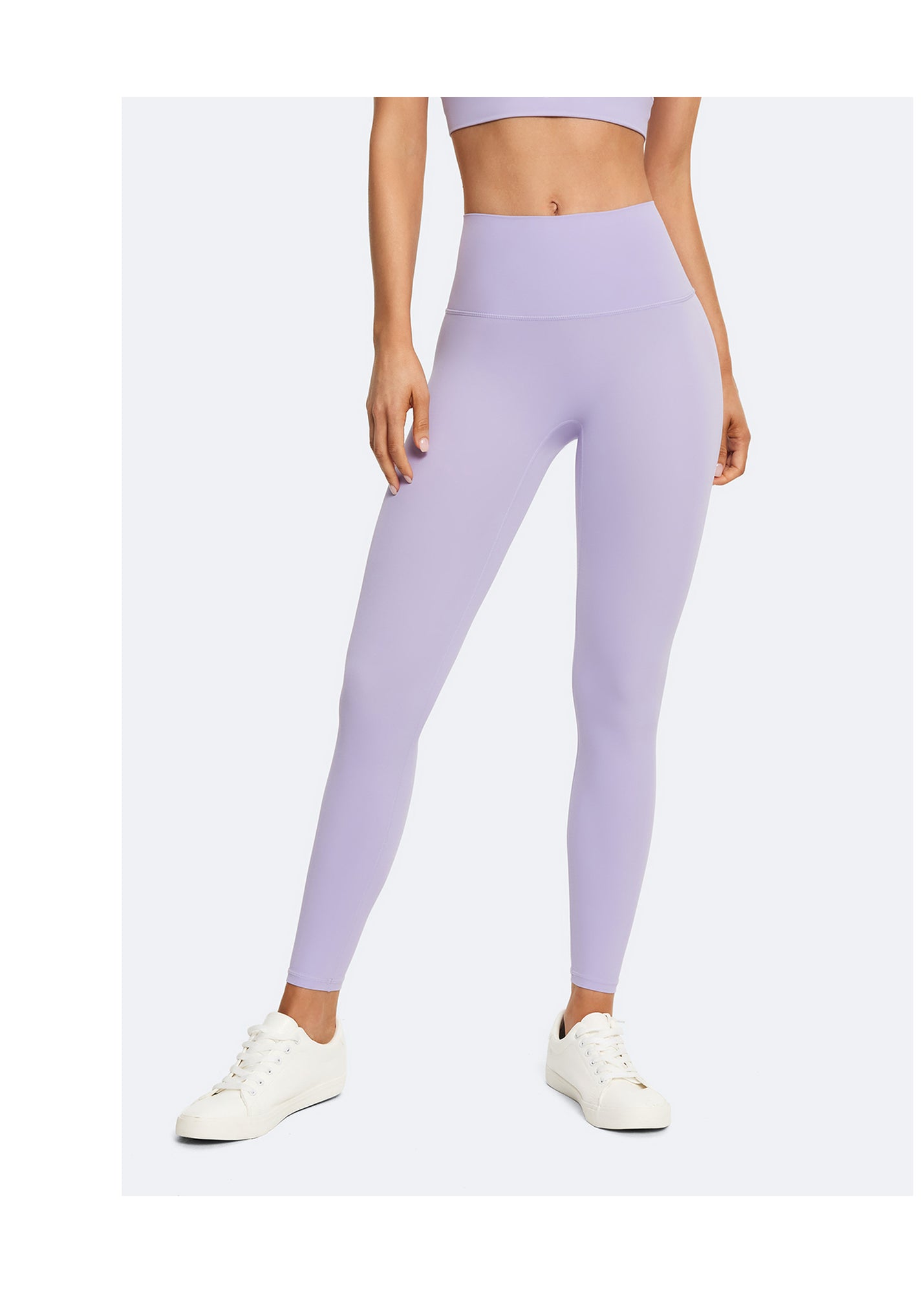 High-Waisted ⅞ Leggings | Lavender