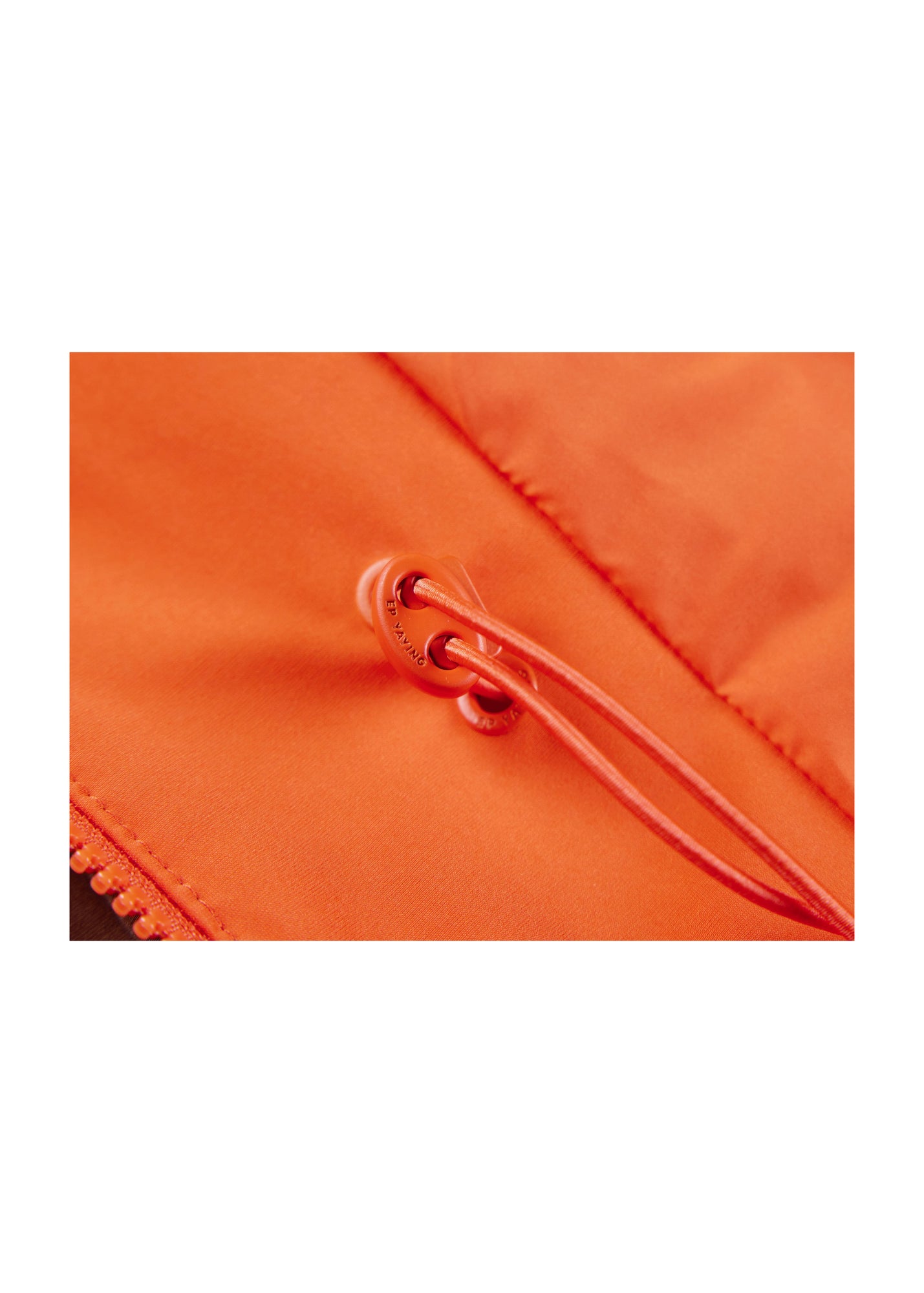 Hooded Jacket | Orange/Brown