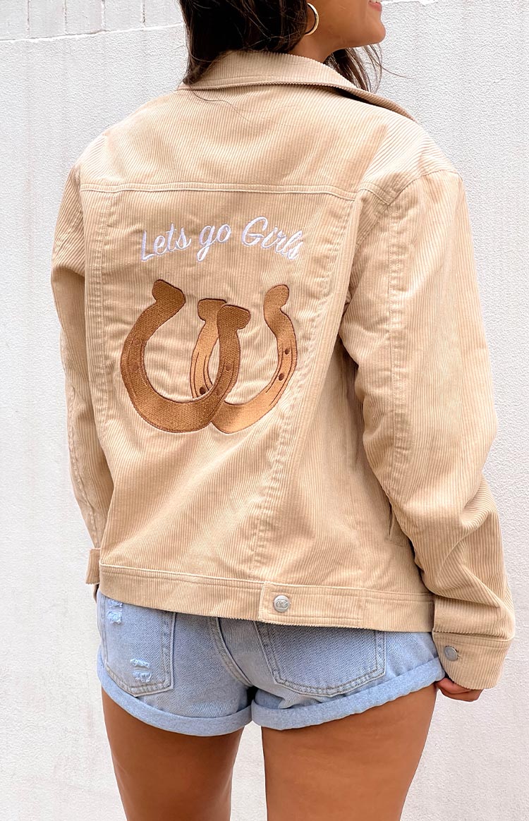 Hugo Cord Western Jacket | Cream