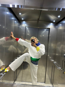 Zora Chunky Sweater | Primary Colors