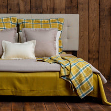 Aberdeen Throw | French Yellow/Teal