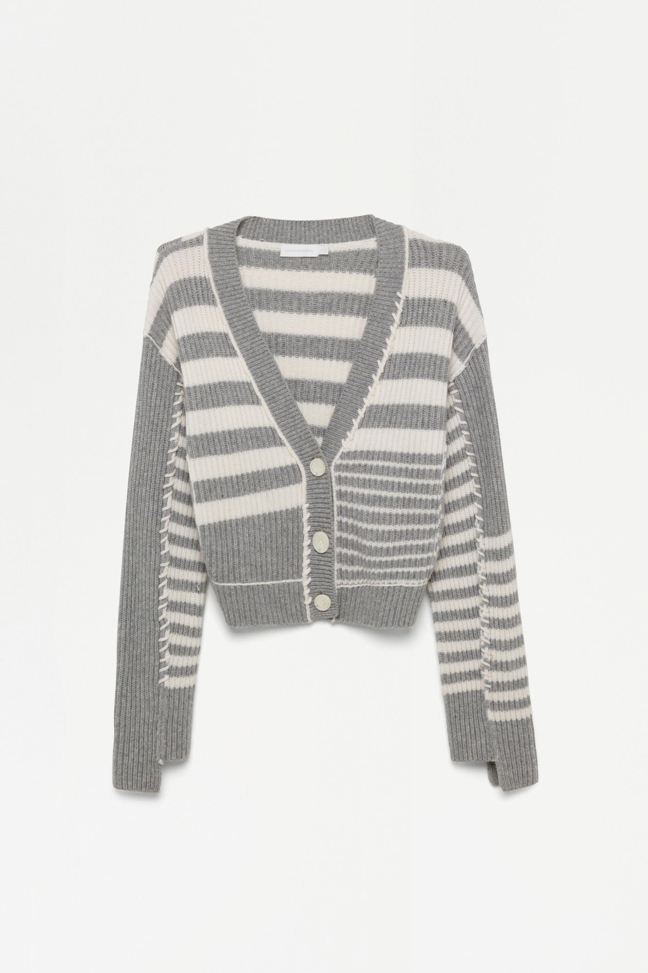 Adara Cardigan | Heather Grey/Multi