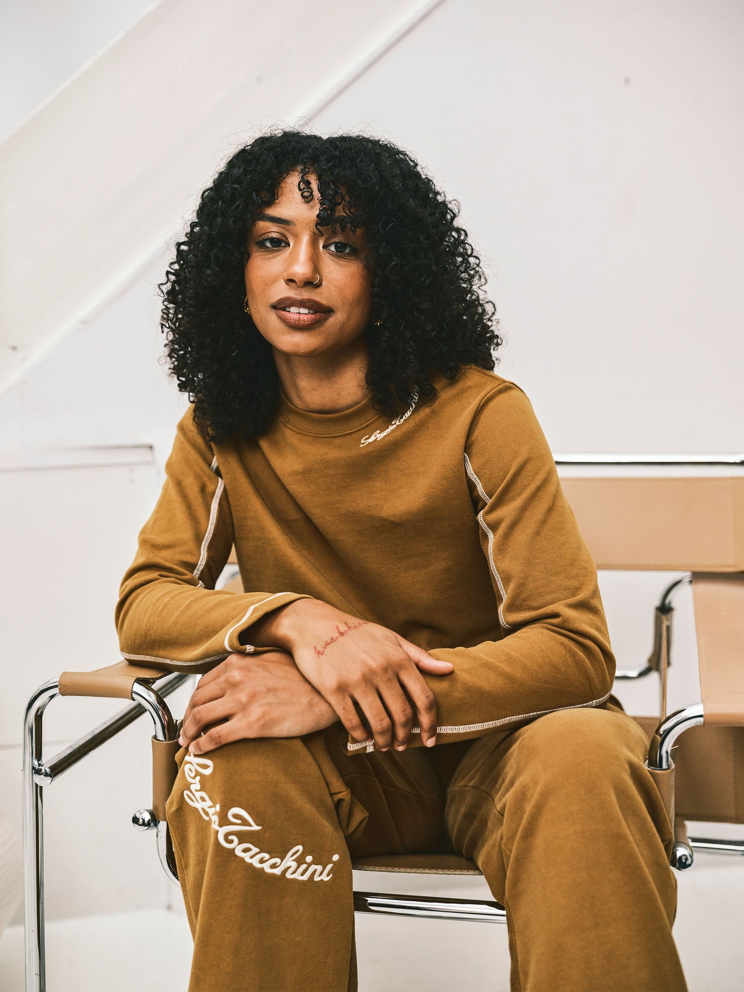 Women | Greta Sweatpant | Bronze Brown