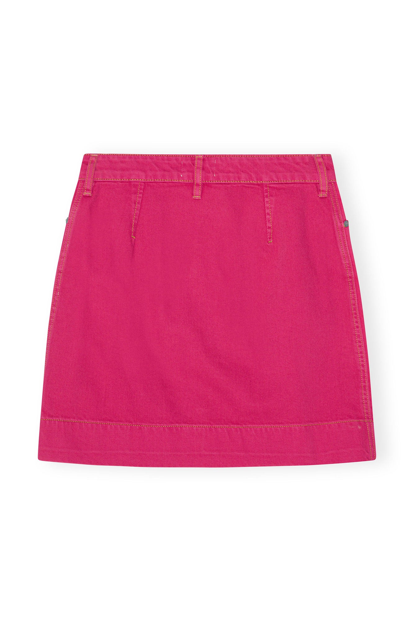 Overdyed Cutline Mini Skirt | Cyclamen