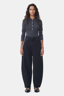 Stary Jeans - II | Washed Black/Black