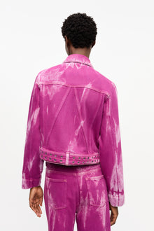 Overdyed Denim Jacket | Boysenberry