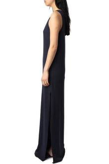 Deva Lin Lave Wings Dress | Navy Blue