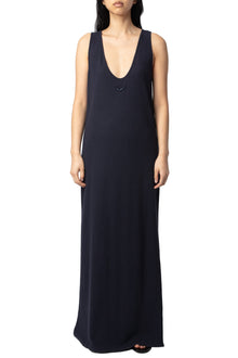 Deva Lin Lave Wings Dress | Navy Blue
