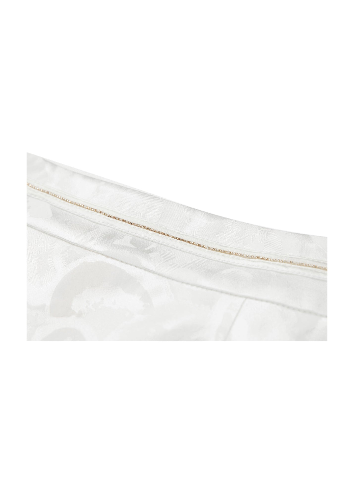 Jacquard Midi Skirt | White