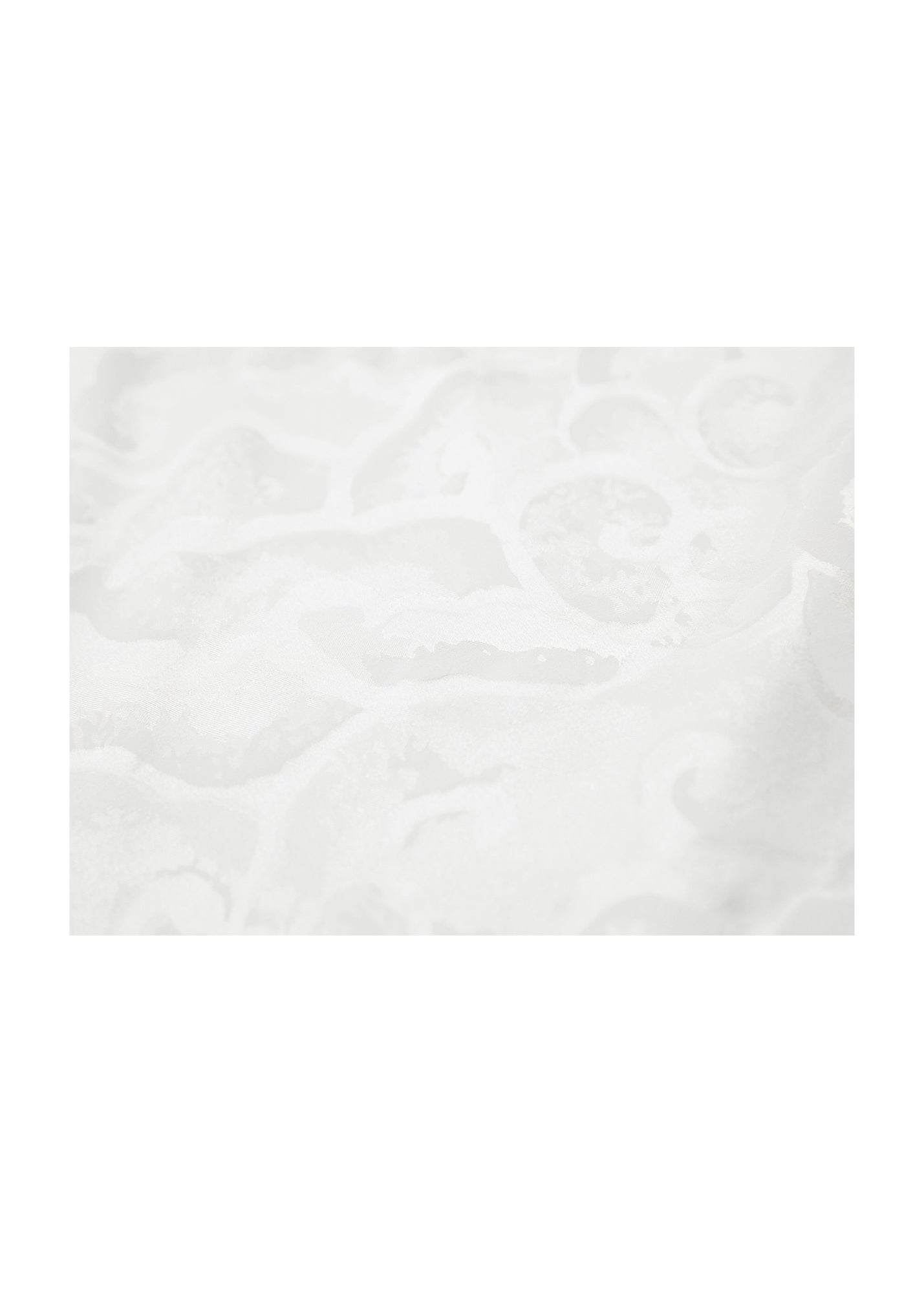 Jacquard Midi Skirt | White