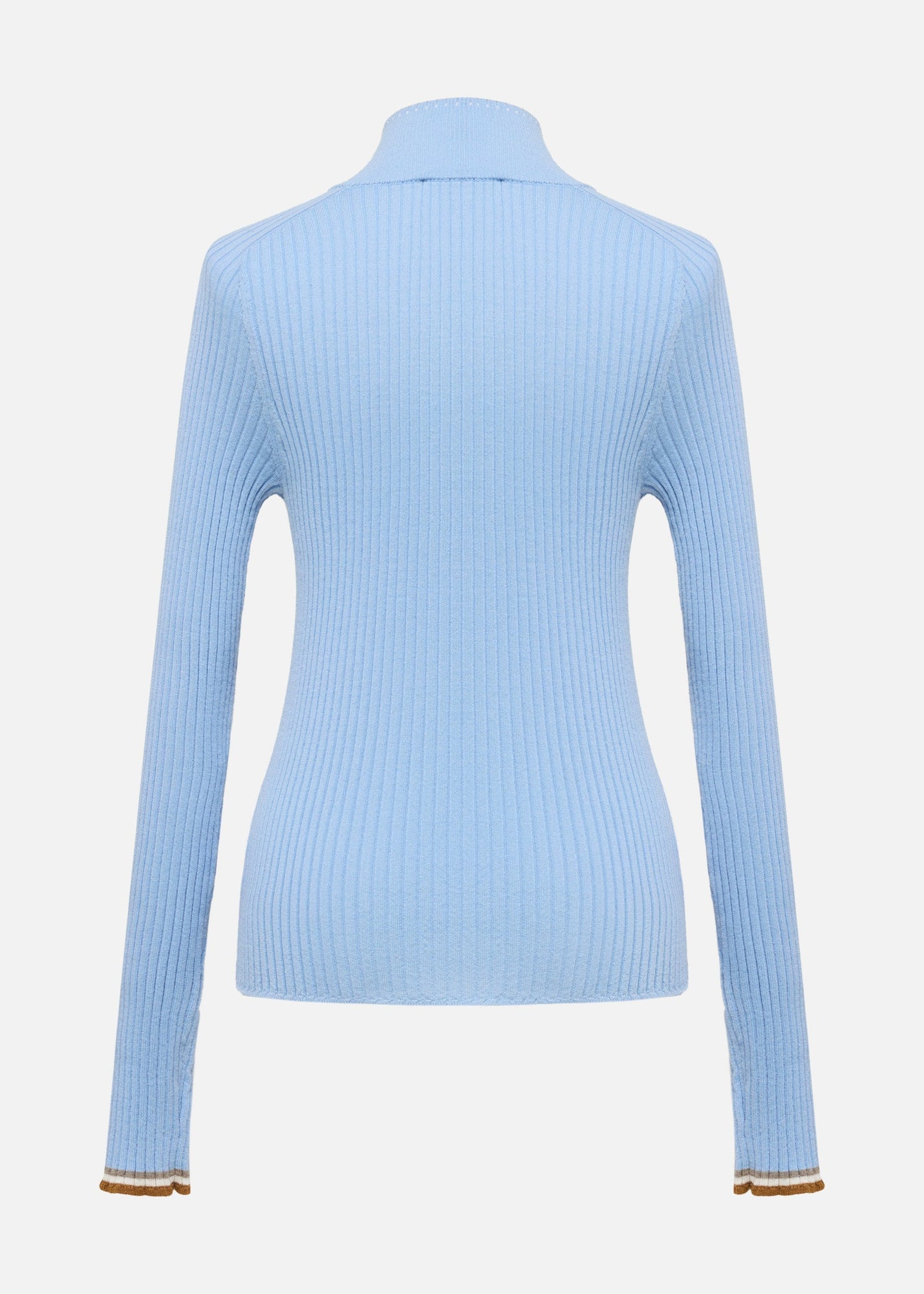 Jacquard Wool Sweater | Blue