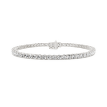 Womens | Tennis Bracelet - I | Sterling Silver | 5 CTW Round Cut Lab Grown Diamond | G-SI