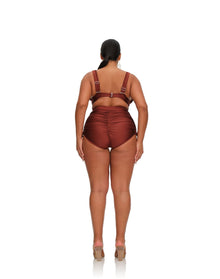 Karo Bikini Top | Chocolate