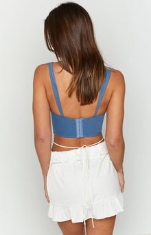 Kelsey Mini Skirt | White