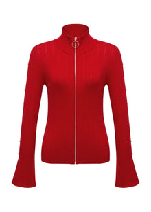 Knit Sweater | Red