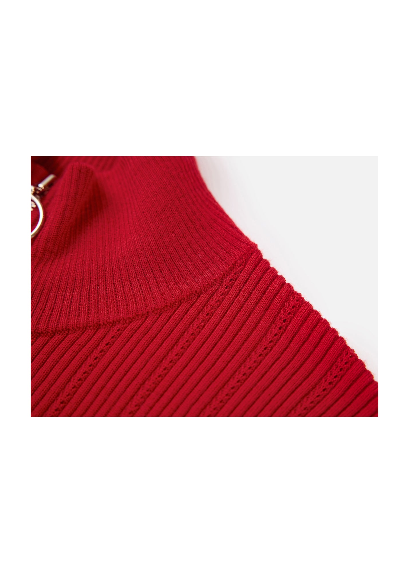 Knit Sweater | Red