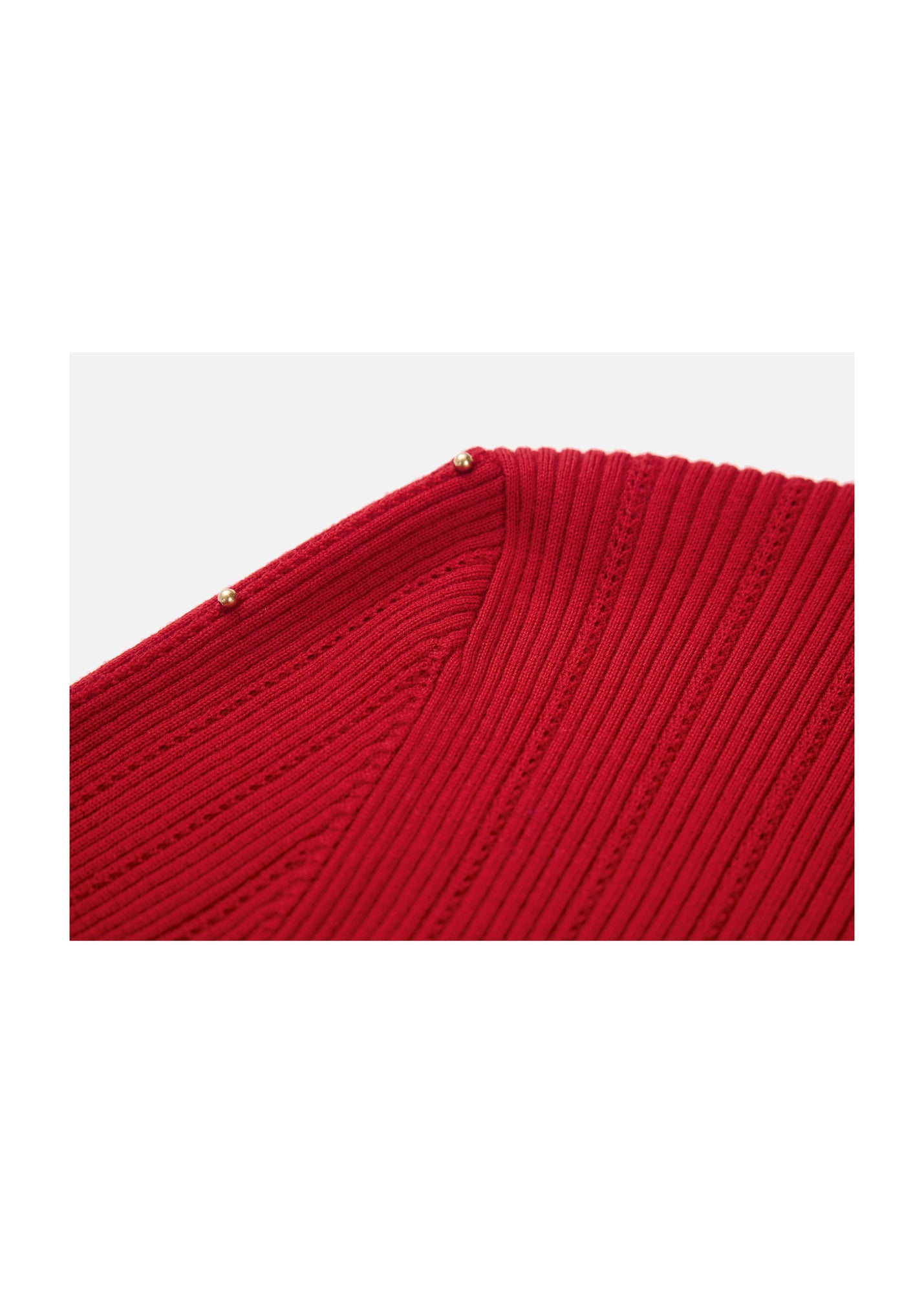 Knit Sweater | Red